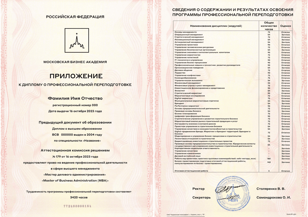 Приложение